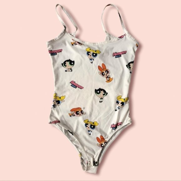 NWOT Bershka Powerpuff Girl Bodysuit size Large - Picture 4 of 7
